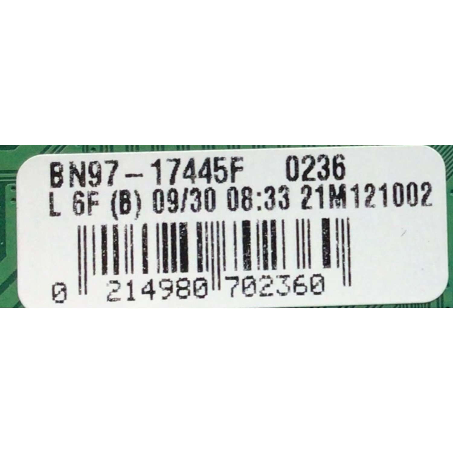 MAIN PARA SMART TV SAMSUNG 4K RESOLUCION (3840 X 2160) / NUMERO DE PARTE BN94-16115X / BN41-02852A-001 / BN97-17445F / BN9416115X / 16115X / DISPLAY HV750QUB-F9B / MODELO UN75TU7000FXZA BE11 - Imagen 3